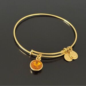 Alex and Ani Bracelet, November Birthstone, Topaz